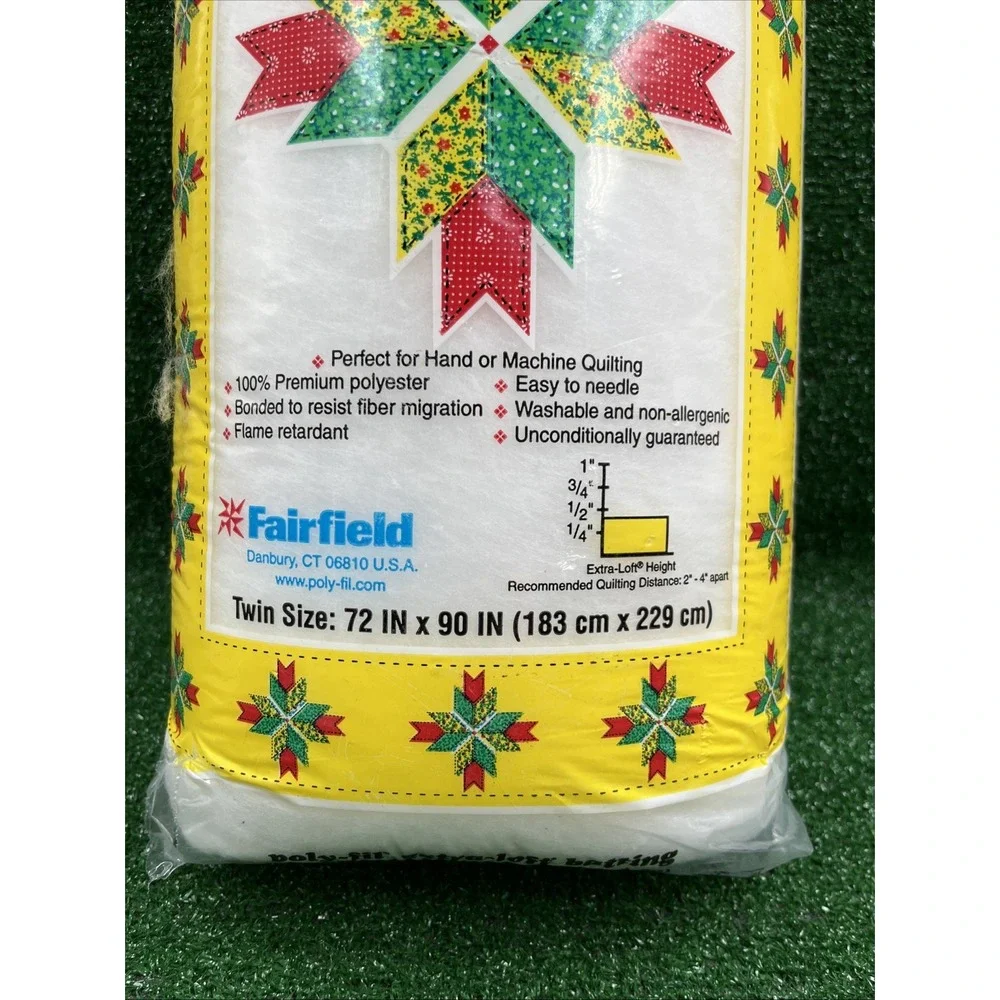 Fairfield Poly-Fil Extra-Loft Quilt Batting Medium 72